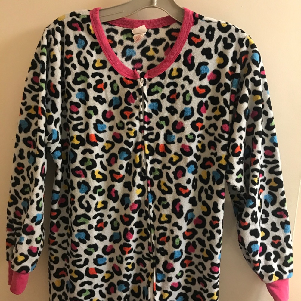 Leopard print onsie